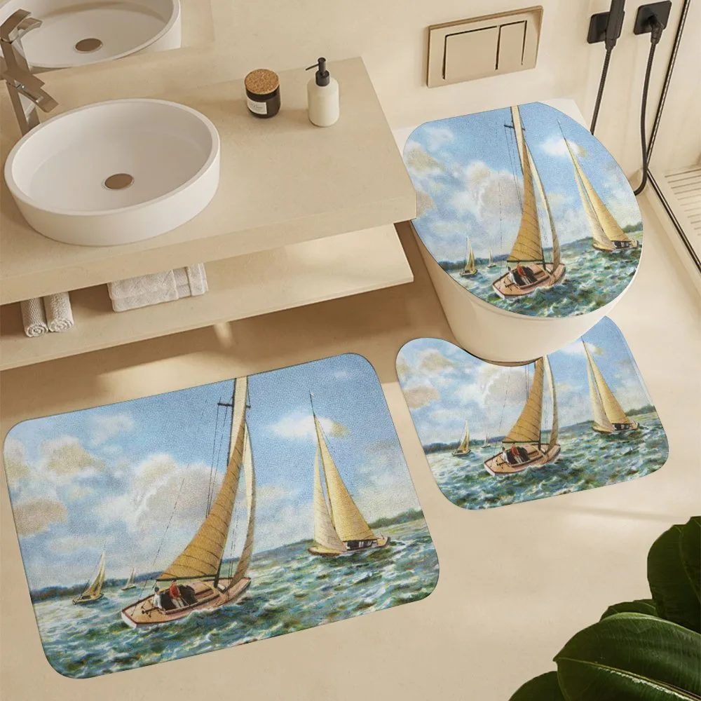 Sailing Wavy Sea — Detail 5