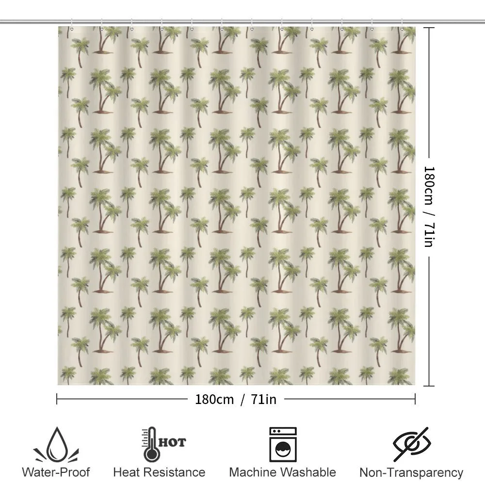 Simplistic Palms Pattern — Detail 2