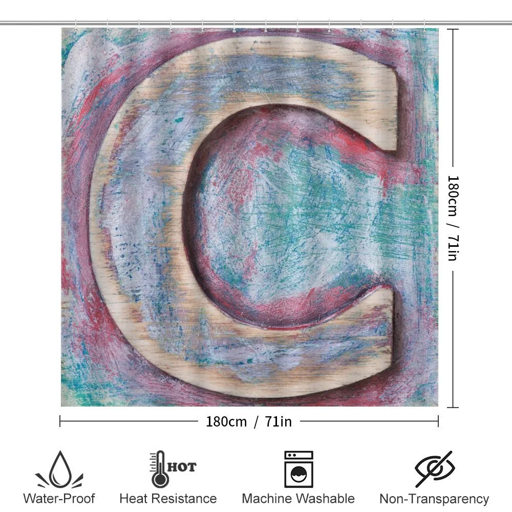 Timber Wood C Typeface — Detail 2