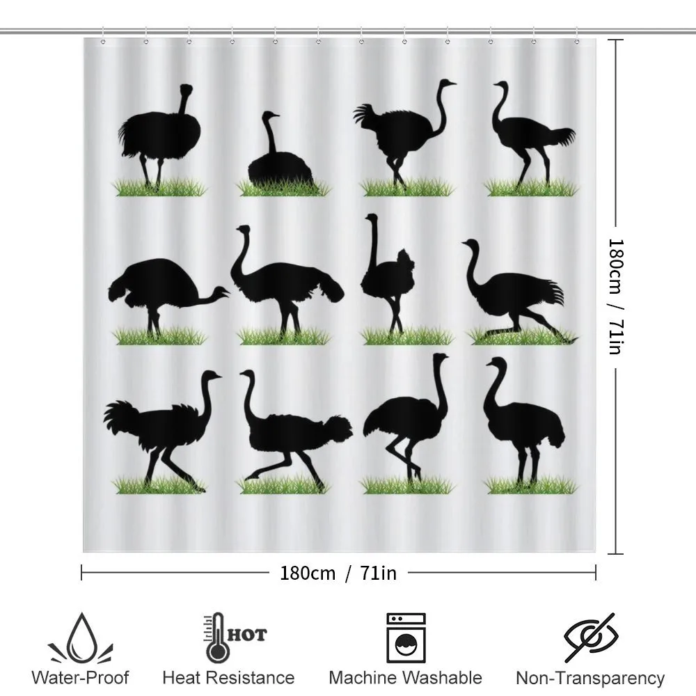 Animal Silhouette Grass — Detail 2