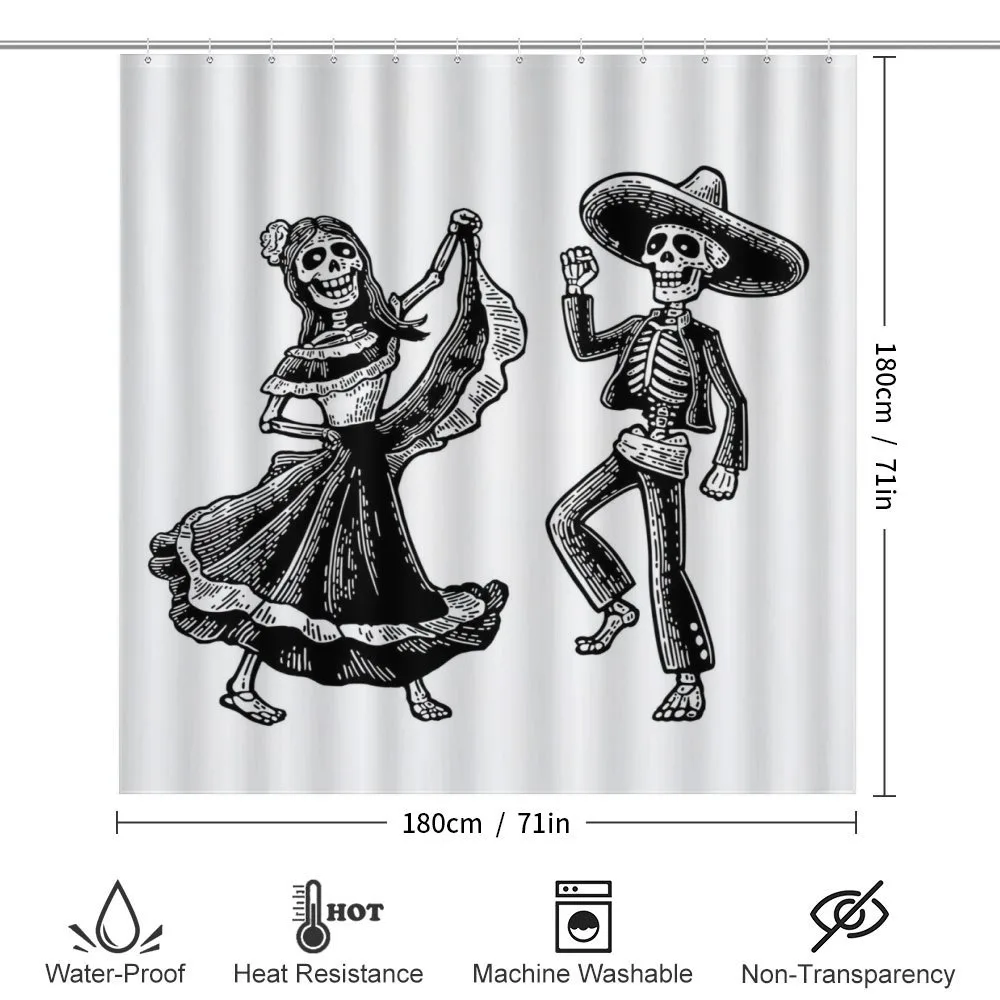 Day of the Dead Dancing — Detail 2