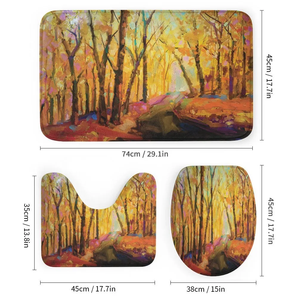 Fall Time Forest Scenery — Detail 1