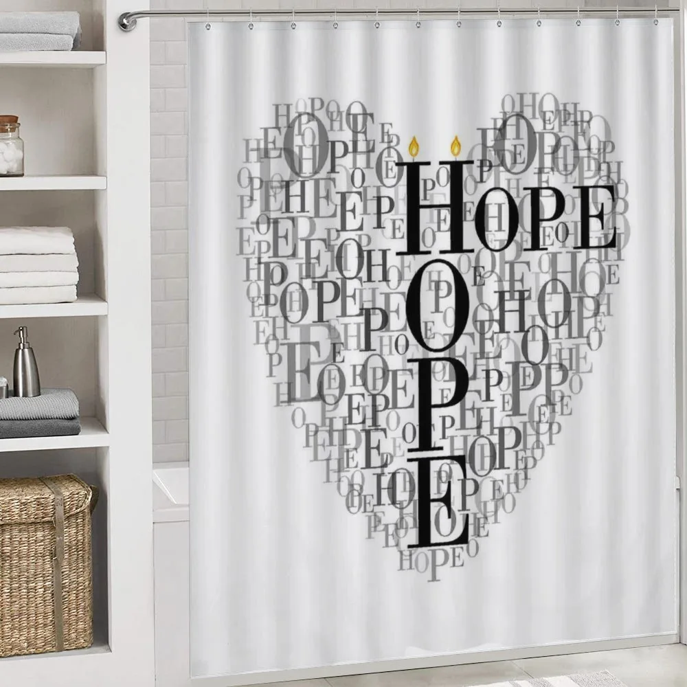 Heart Shaped Hope Word — Detail 4