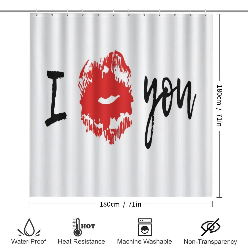 I Kiss You with Lipstick Print — Detail 2