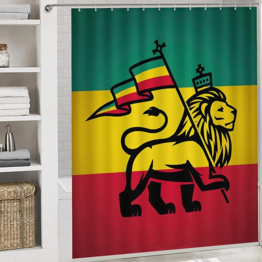 Judah Lion Rastafari Flag — Detail 4