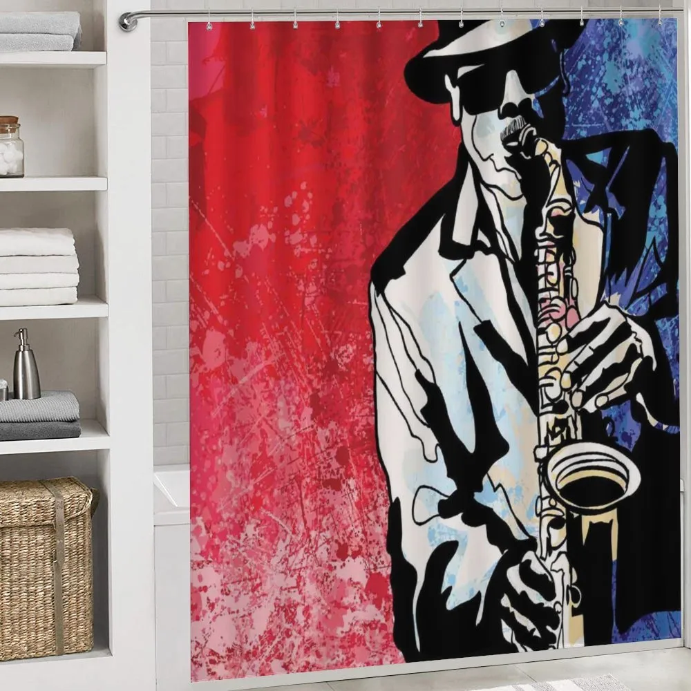 Musician Playing Saxophone — Detail 4