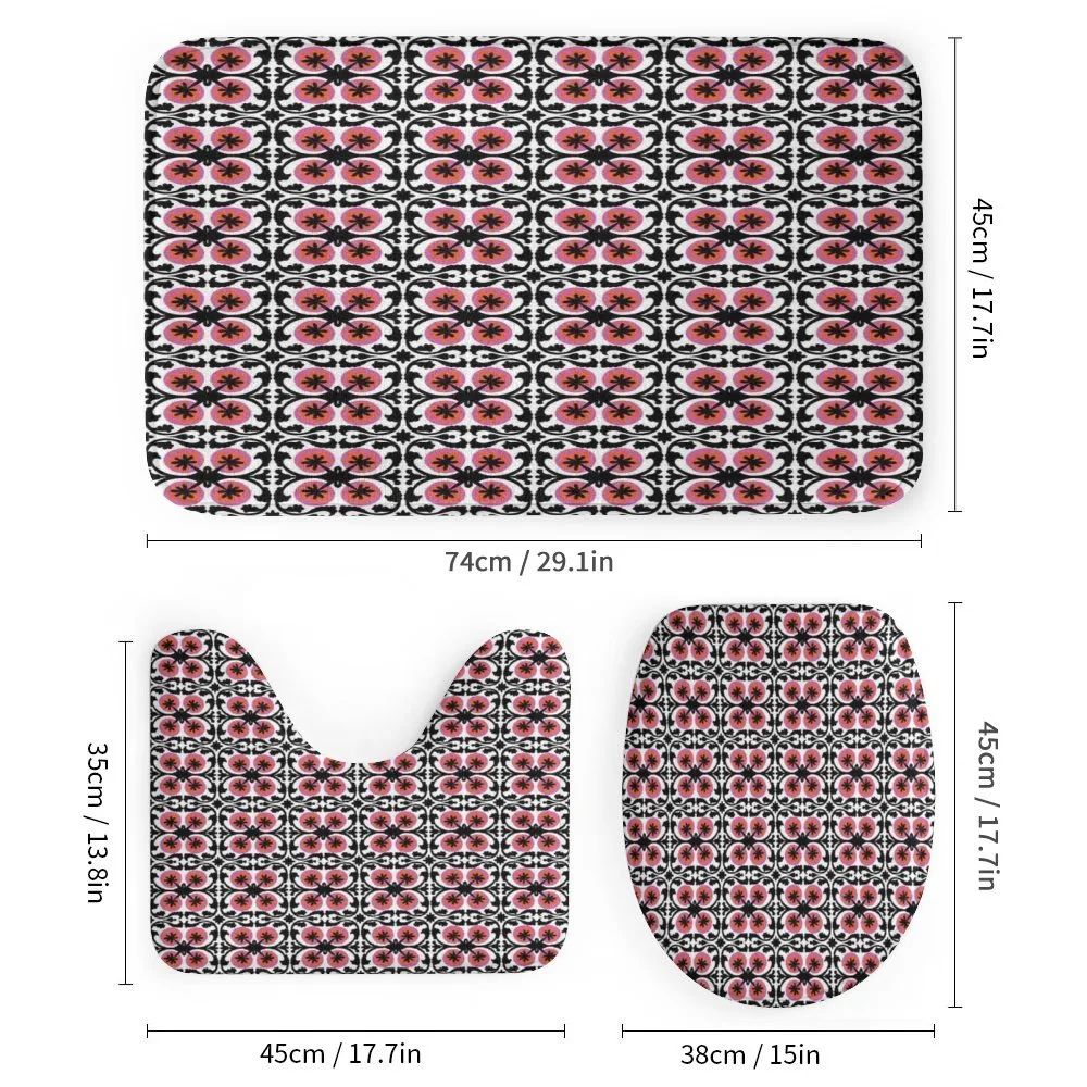 Oriental Suzani Pattern — Detail 1