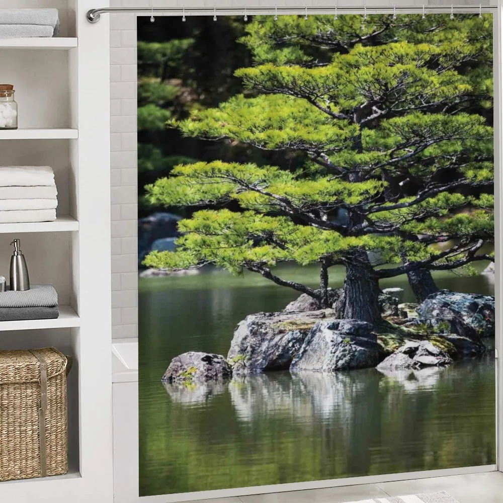 Pine Tree in Lake — Detail 4