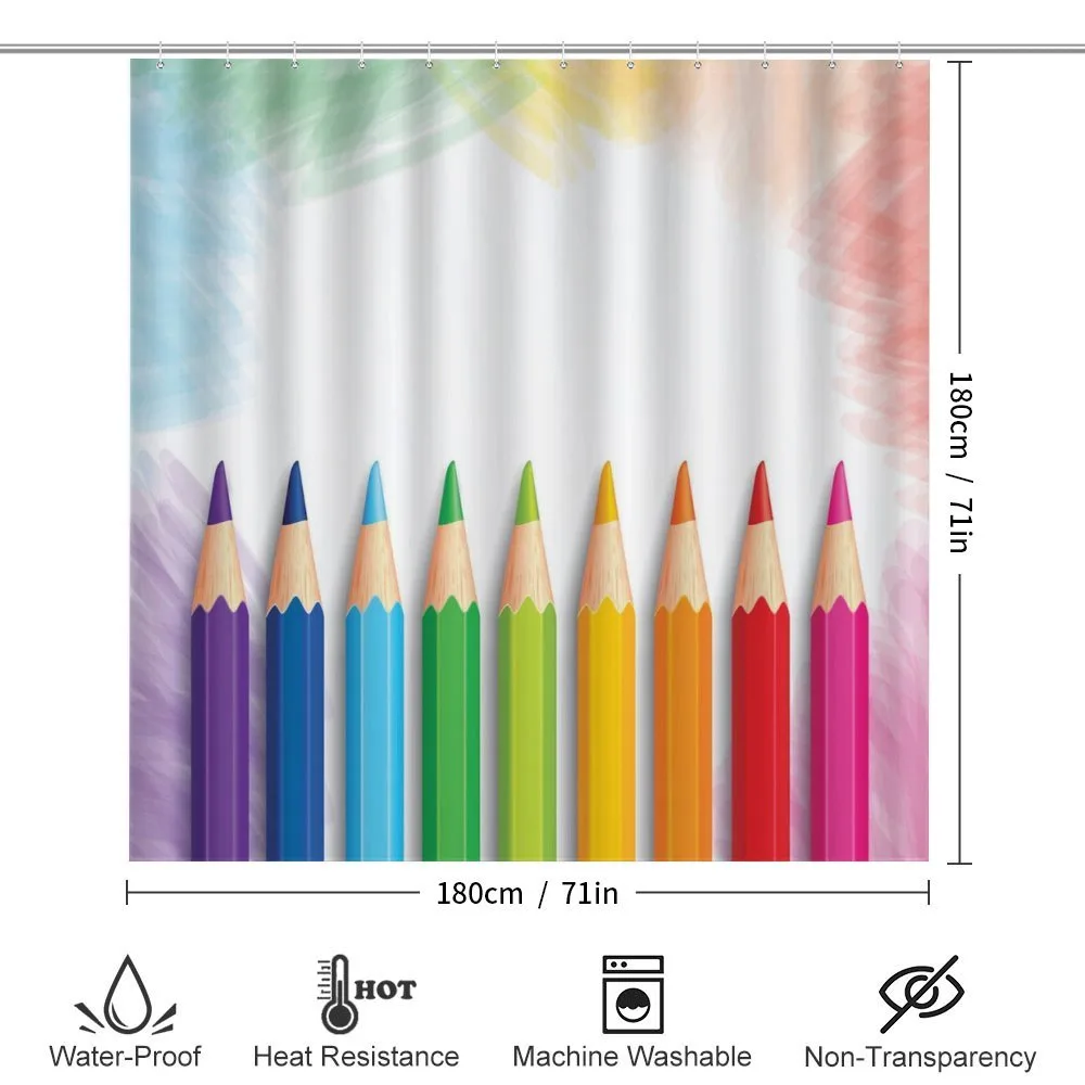 Realistic Colorful Pencils — Detail 2
