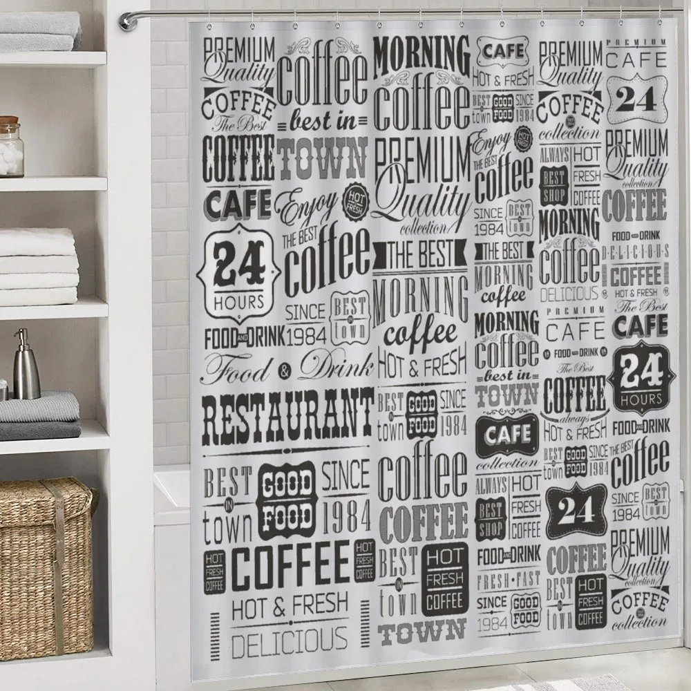 Retro Coffee Texts — Detail 4
