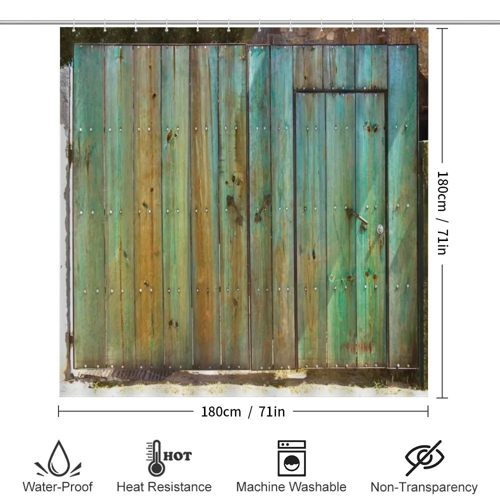 Rustic Old Wooden Gate — Detail 2
