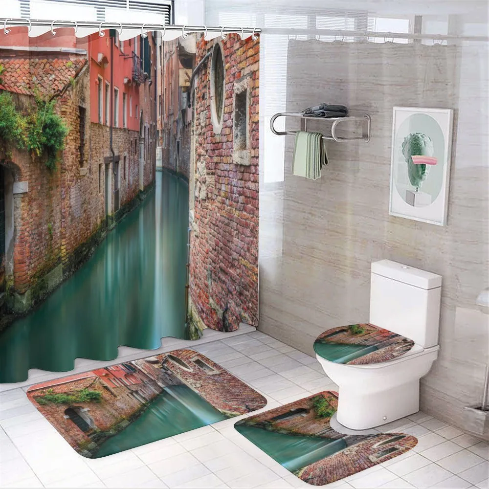 Scenic Canal Buildings — Your design