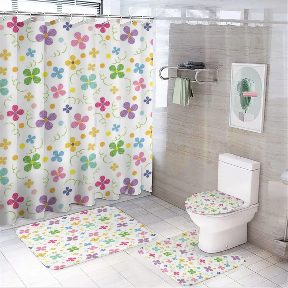 Spring Daisies Dots Sketch — Your design