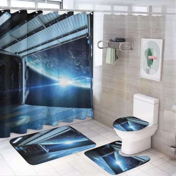 Stars Galactic Journey on a shower curtain