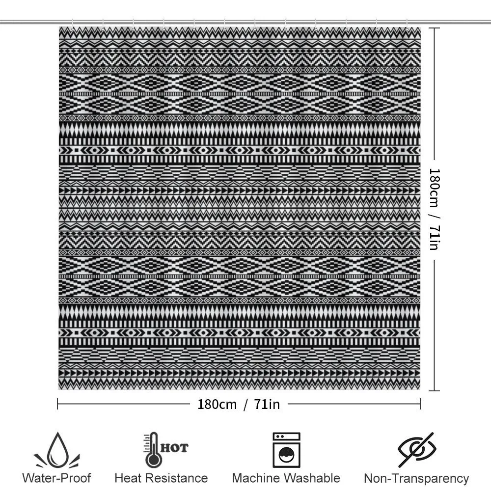 Tribal Shapes Pattern — Detail 2