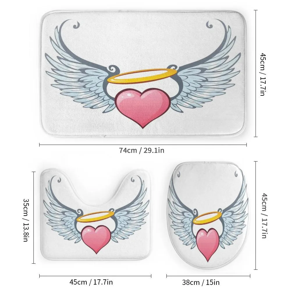 Valentines Day Winged Heart — Detail 1