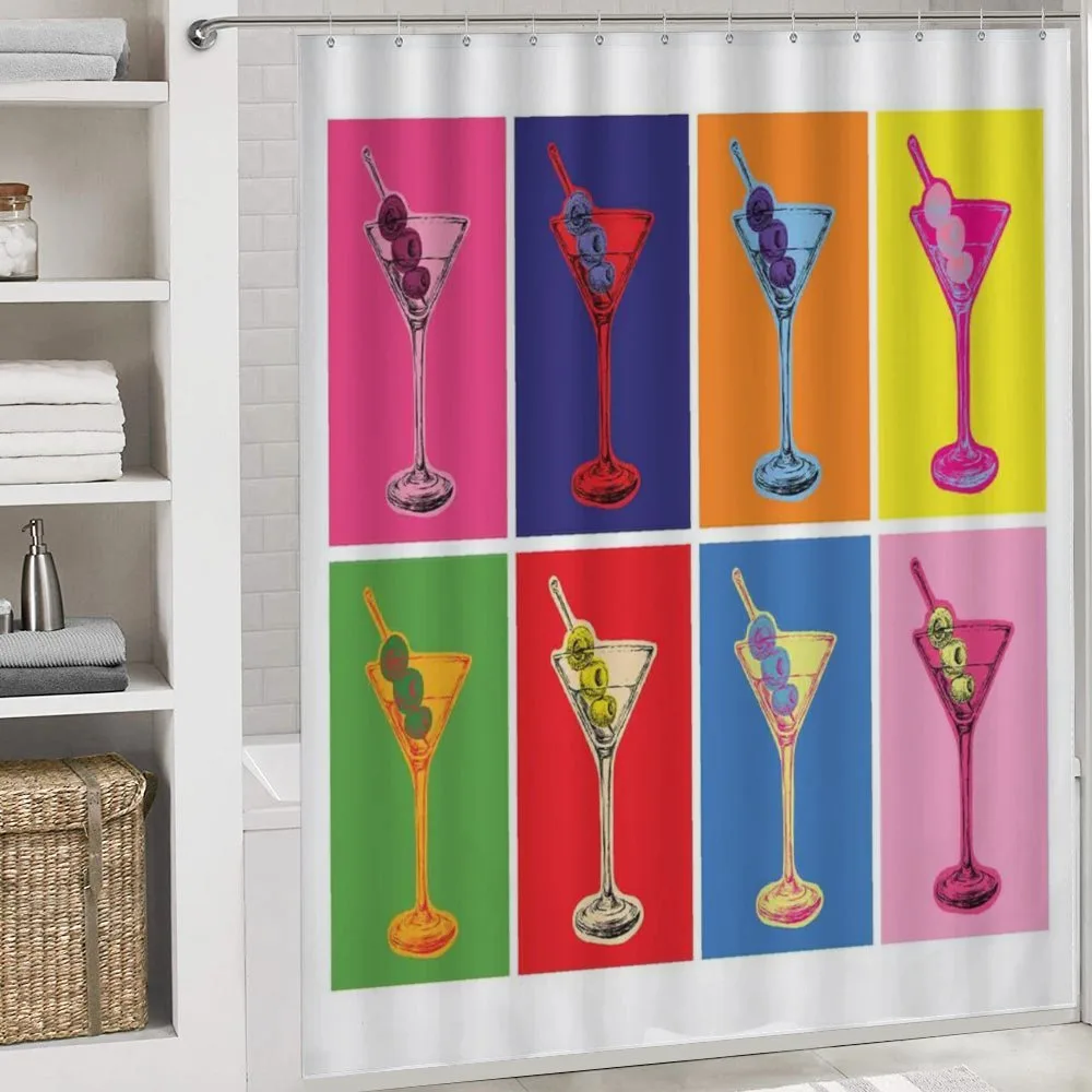 Colorful Martini Glass — Detail 4