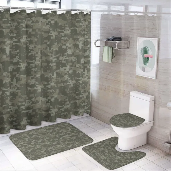 Dark Forest Conceal on a shower curtain