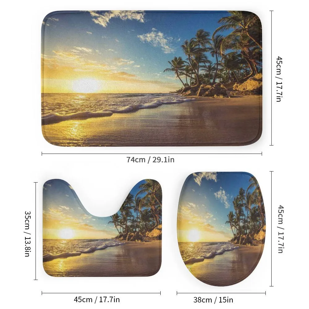 Exotic Beach Sunset — Detail 1