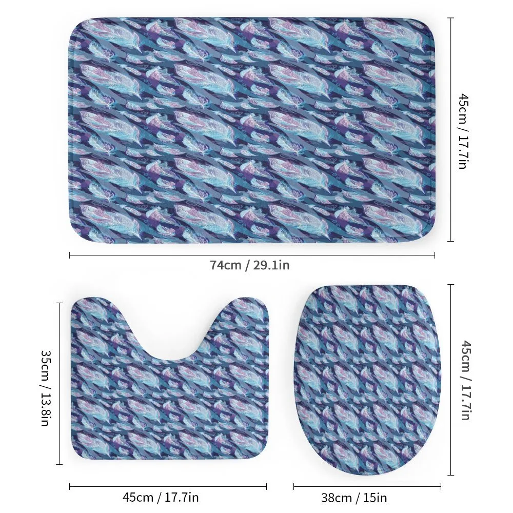Feather and Wavy Design — Detail 1