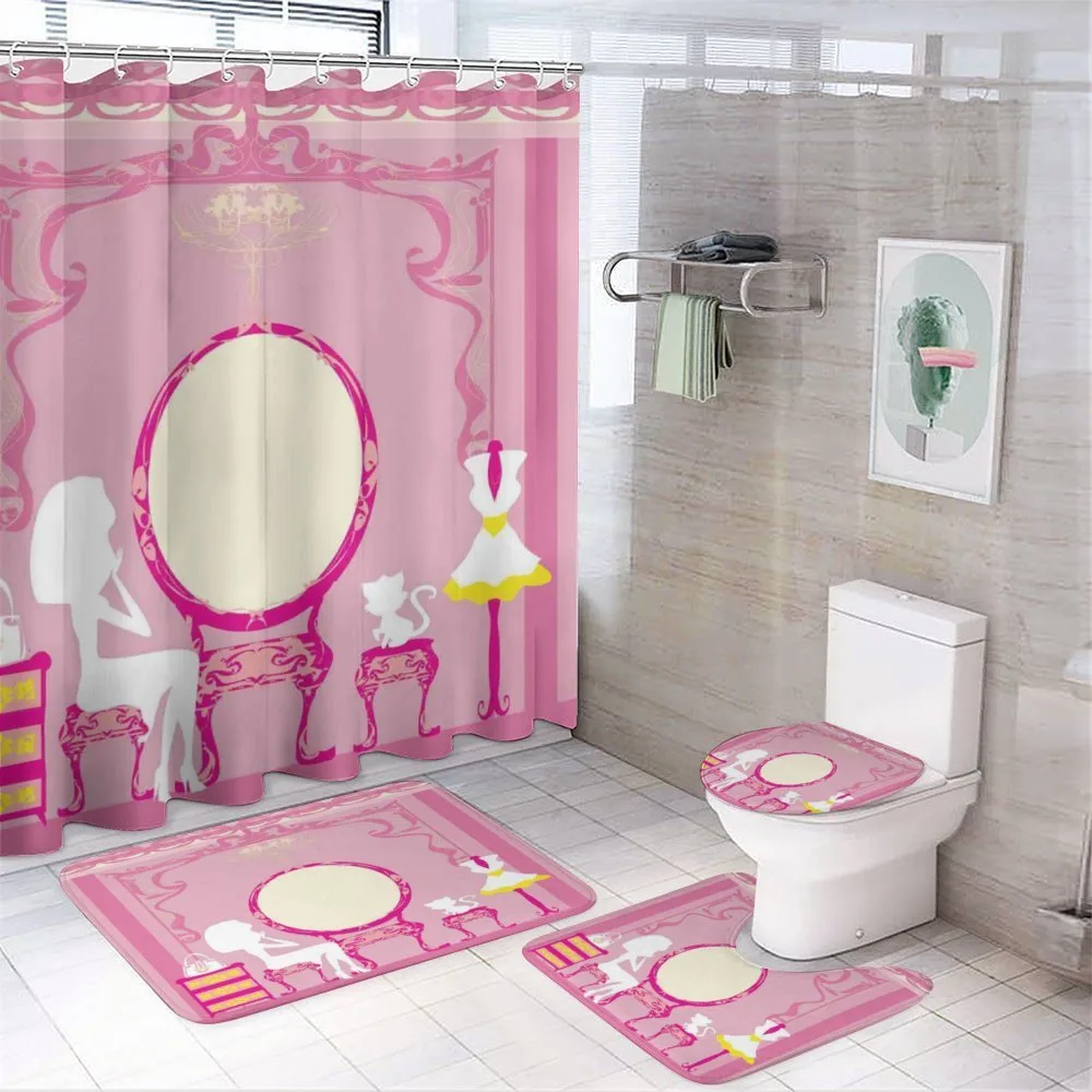 French Lady Cat Mirror — Your design