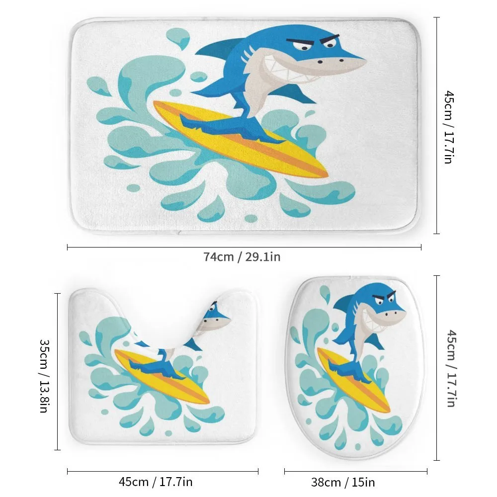 Funny Shark Surf — Detail 1