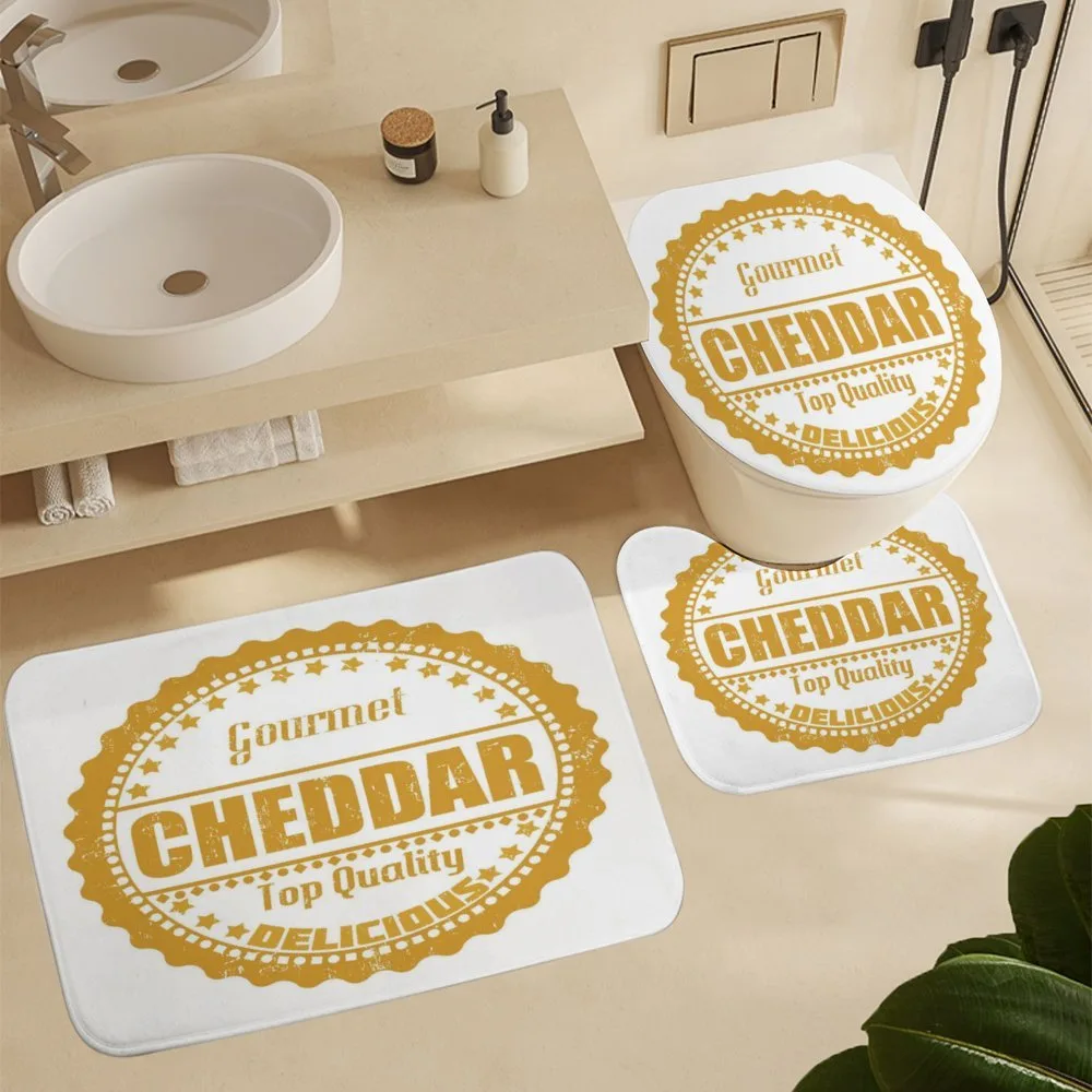 Gourmet Cheddar Rubber Stamp — Detail 5