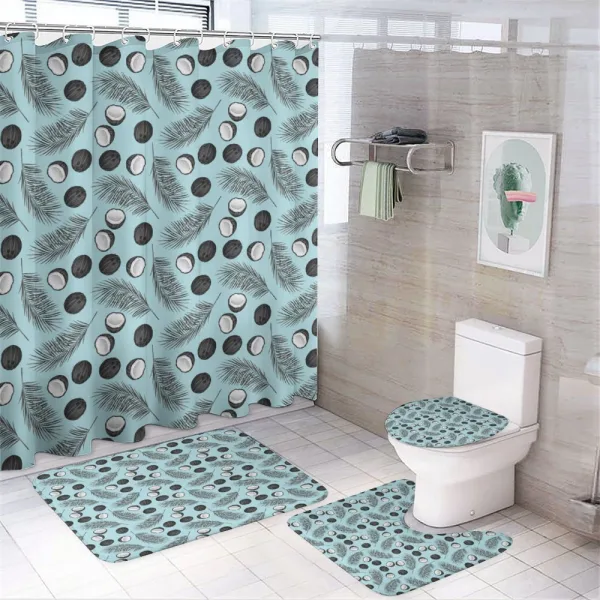 Hawaiian Tropical on a shower curtain
