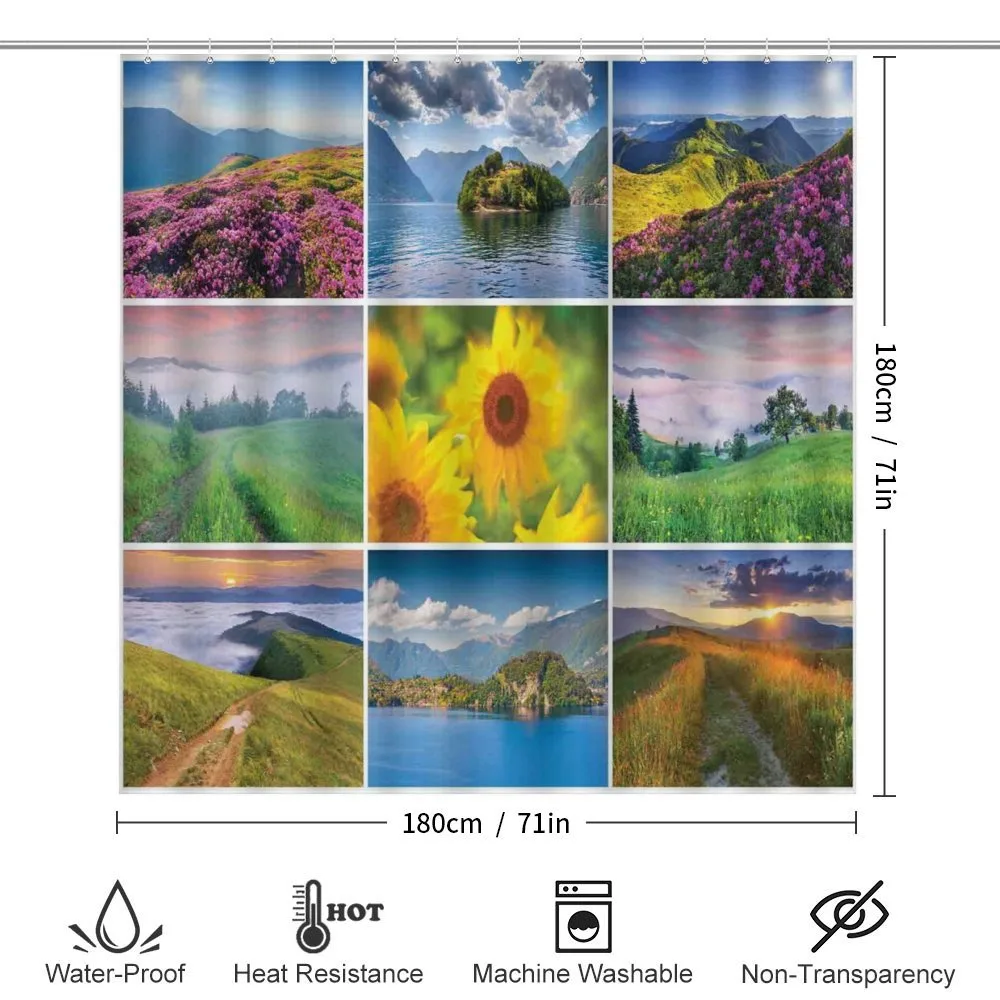 Idyllic Scenery Collage — Detail 2