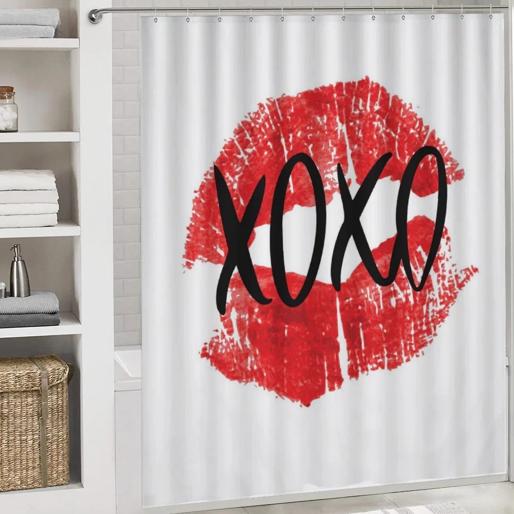 Lips Pattern with Love Kisses — Detail 4