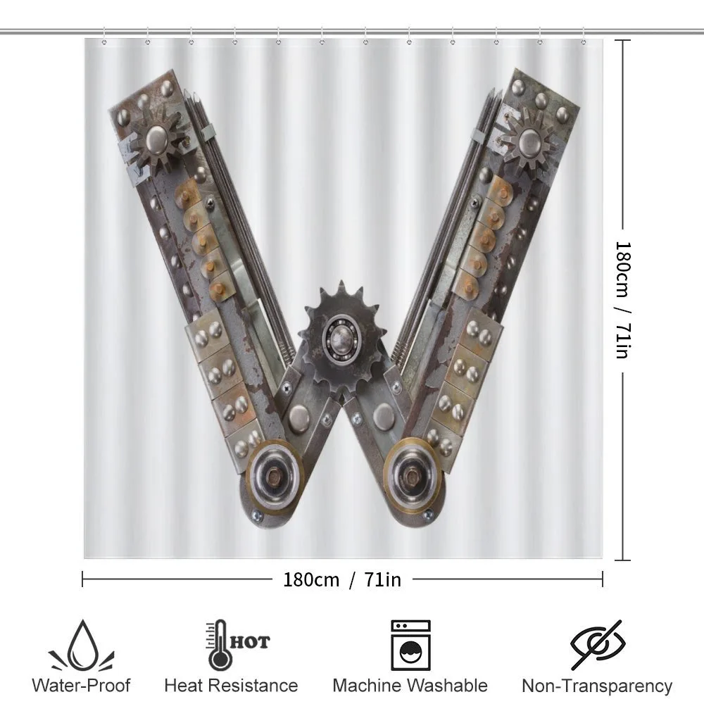 Machinery Art Letter — Detail 2