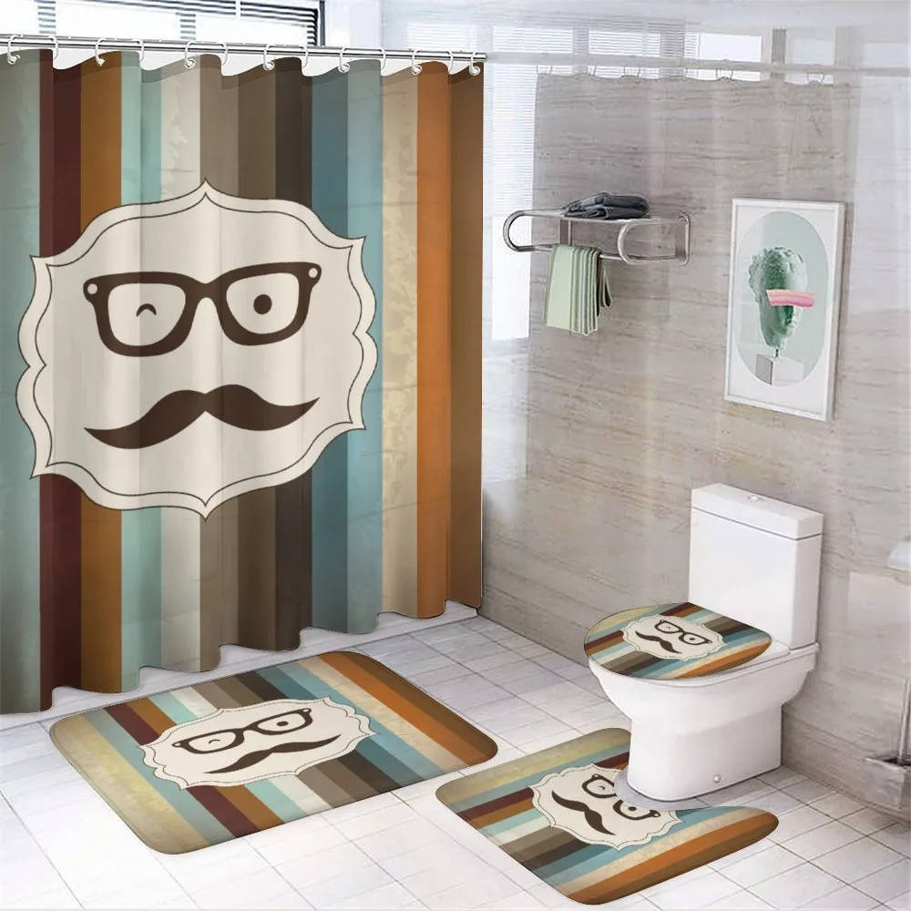 Man Moustache Glasses — Your design