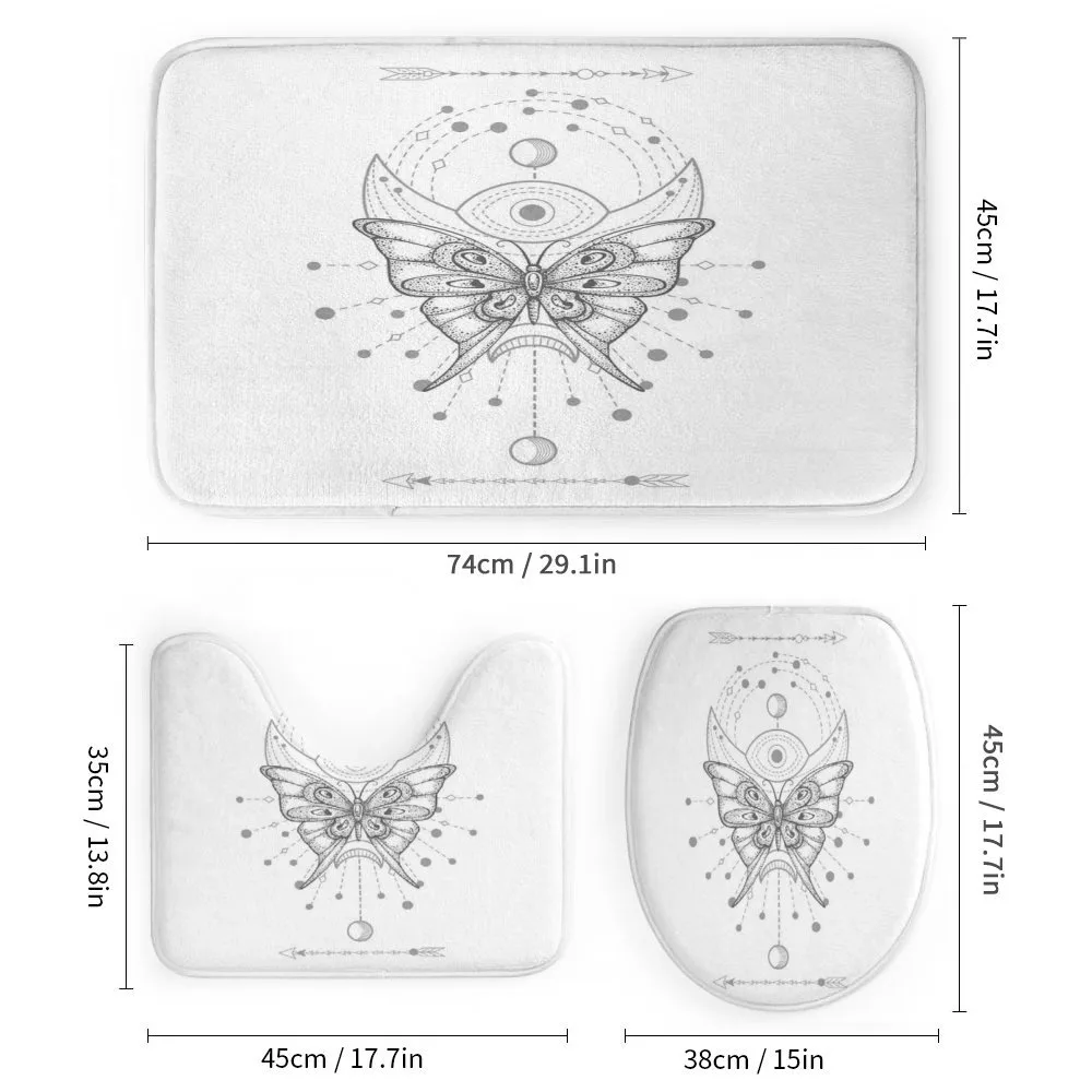 Muted Tones Boho Butterfly — Detail 1