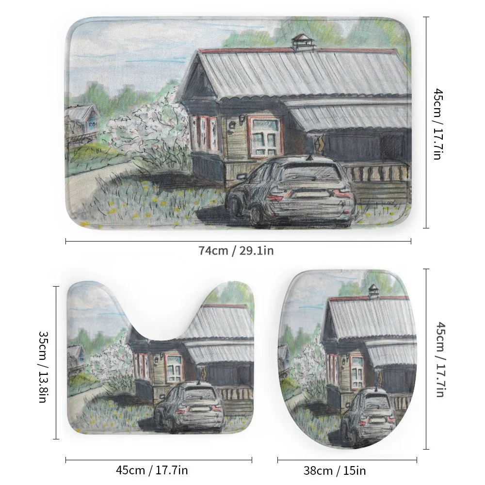 Parked Car Village House — Detail 1