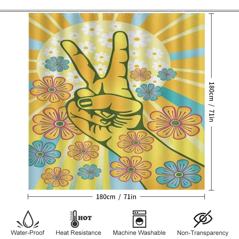 Peace Flowers — Detail 2