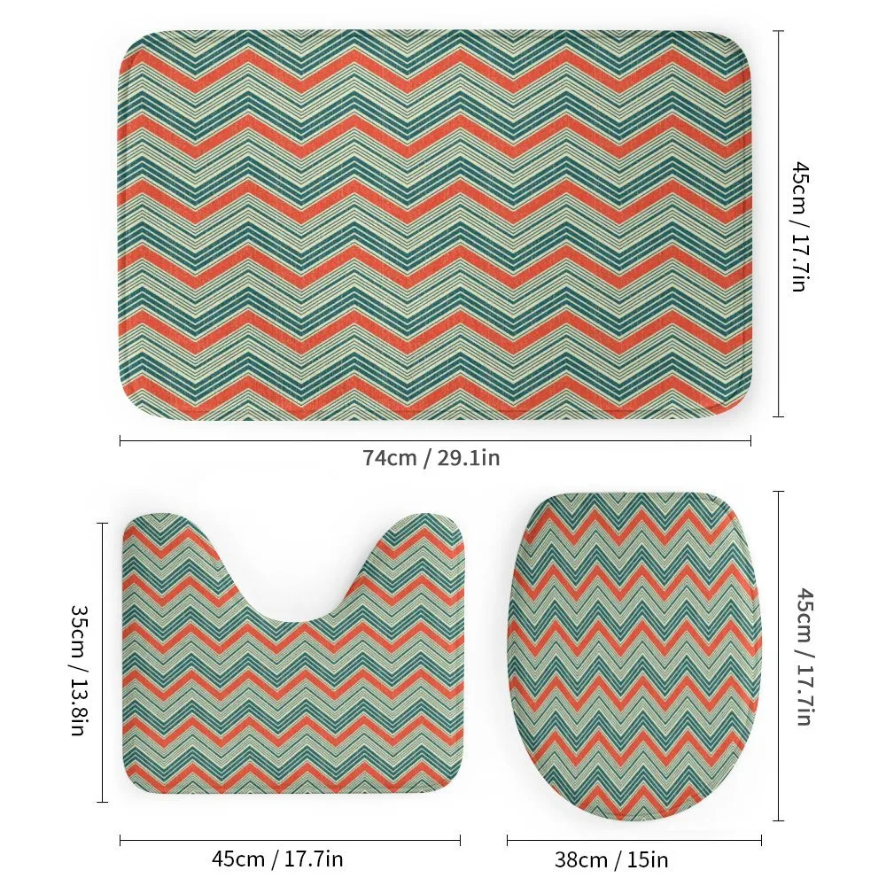 Retro Zigzag Pattern — Detail 1