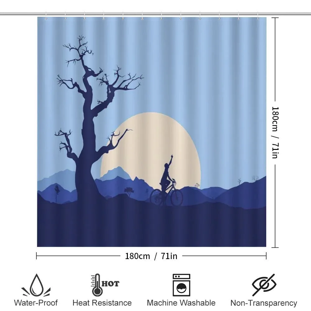Rising Moon in Forest — Detail 2