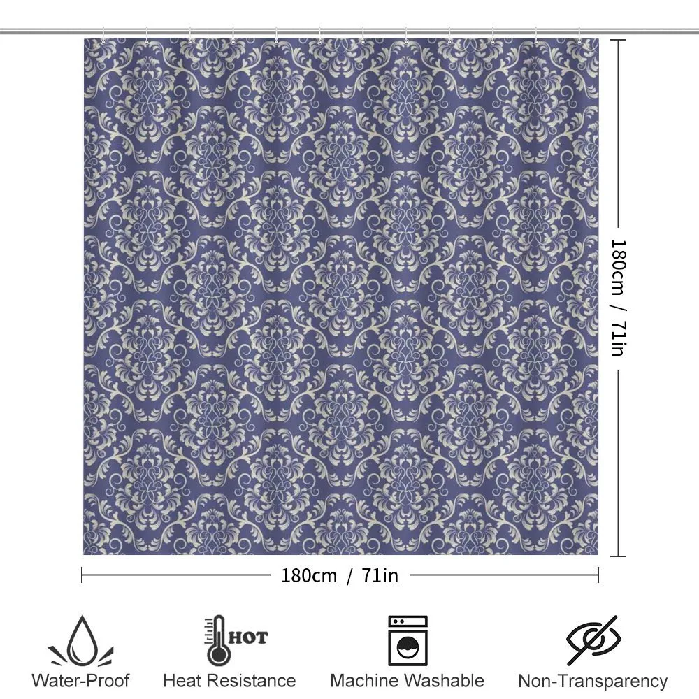 Rococo Floral Damask — Detail 2