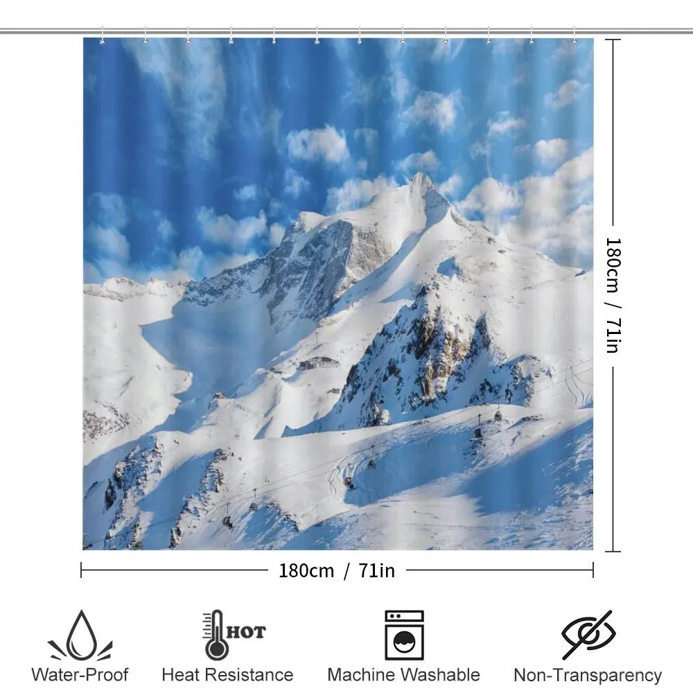 Snowy Mountain Ski — Detail 2
