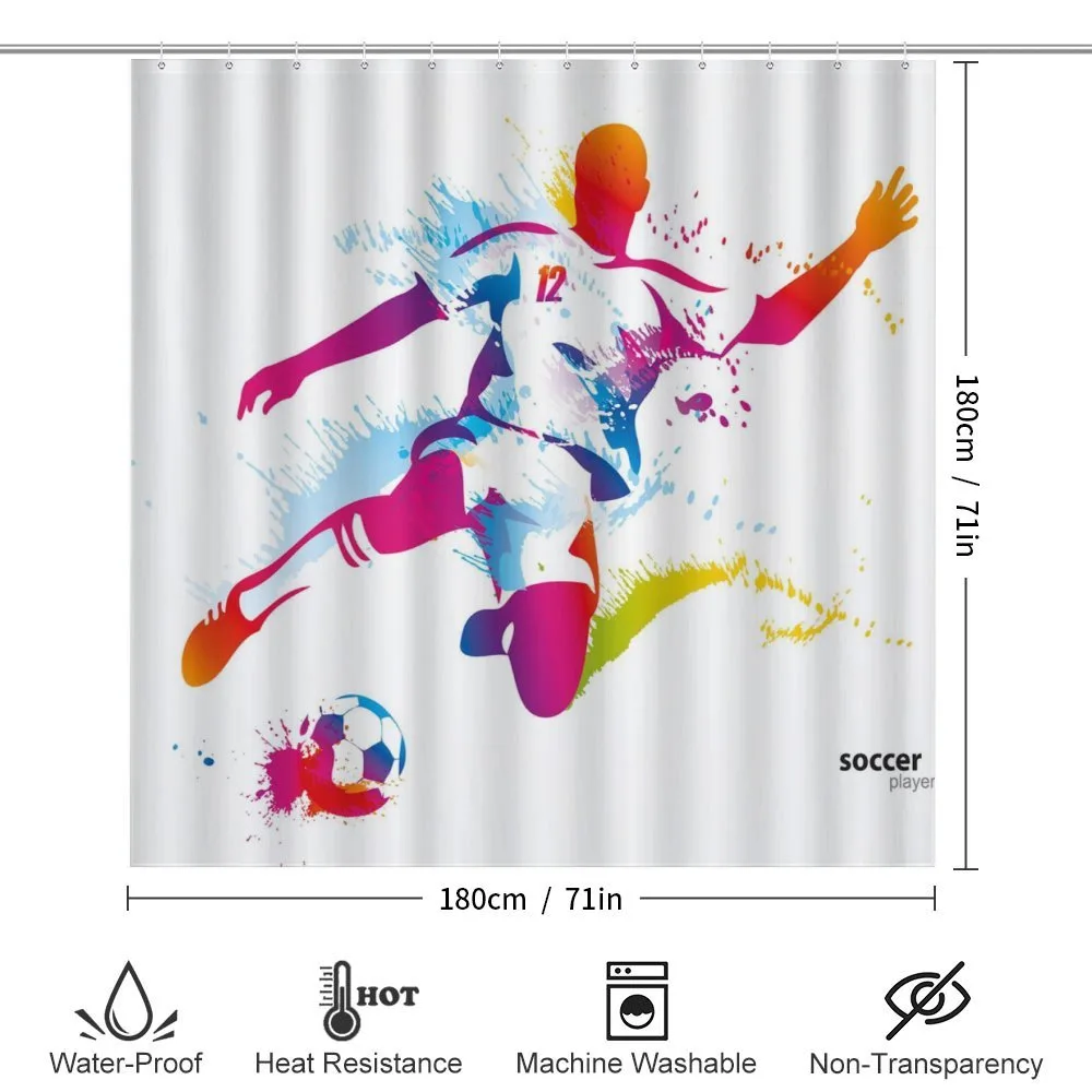 Soccer Kicks the Ball — Detail 2