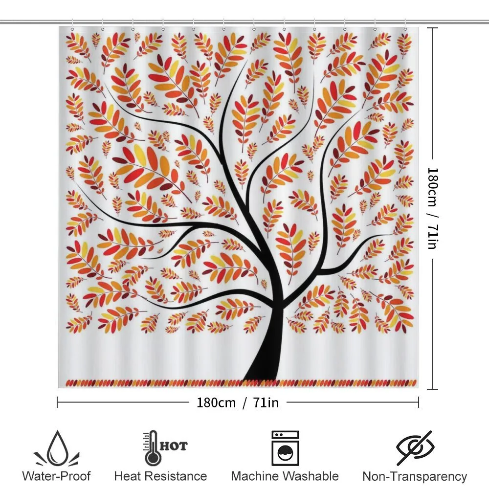 Tangerine Leaves Tree — Detail 2