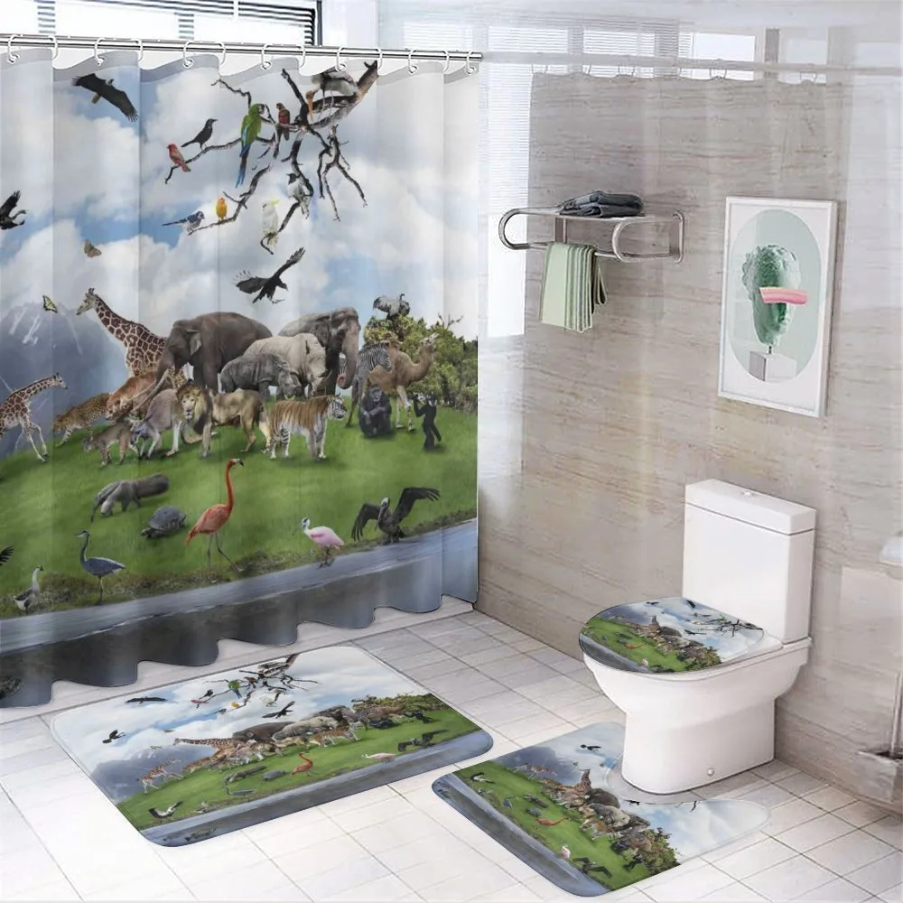 Tropic Animal Collage — Your design