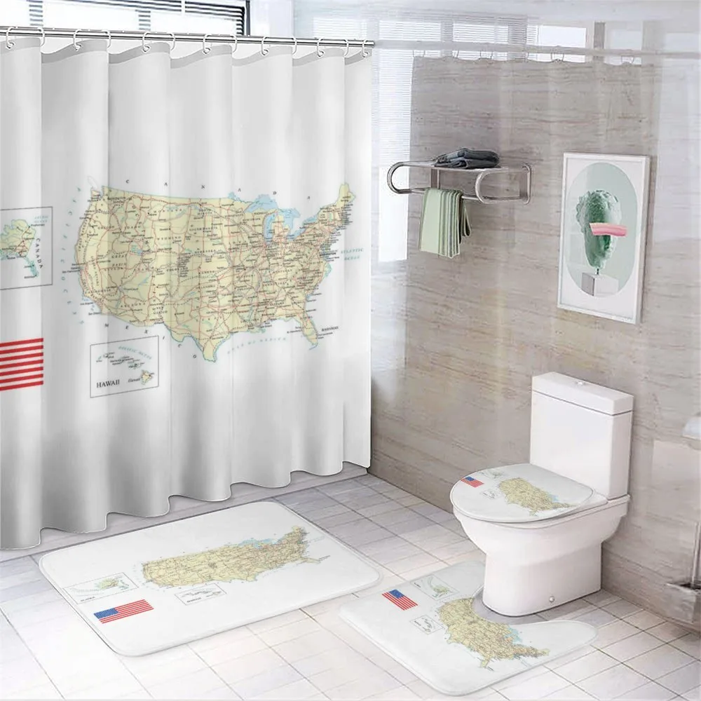 USA Detailed Country Map — Your design