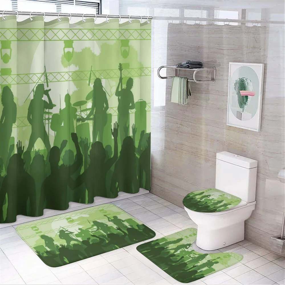 Band Performing on the Stage — Your design