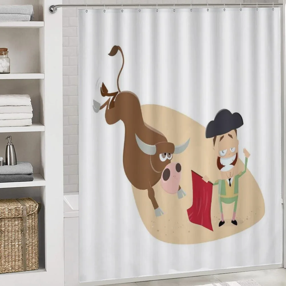 Cartoon Matador Bull — Detail 4