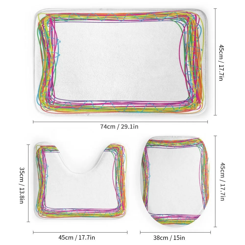 Colorful Rainbow Frame — Detail 1