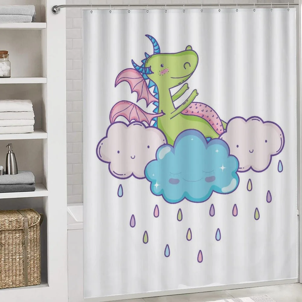 Doodle Style Clouds and Rain — Detail 4