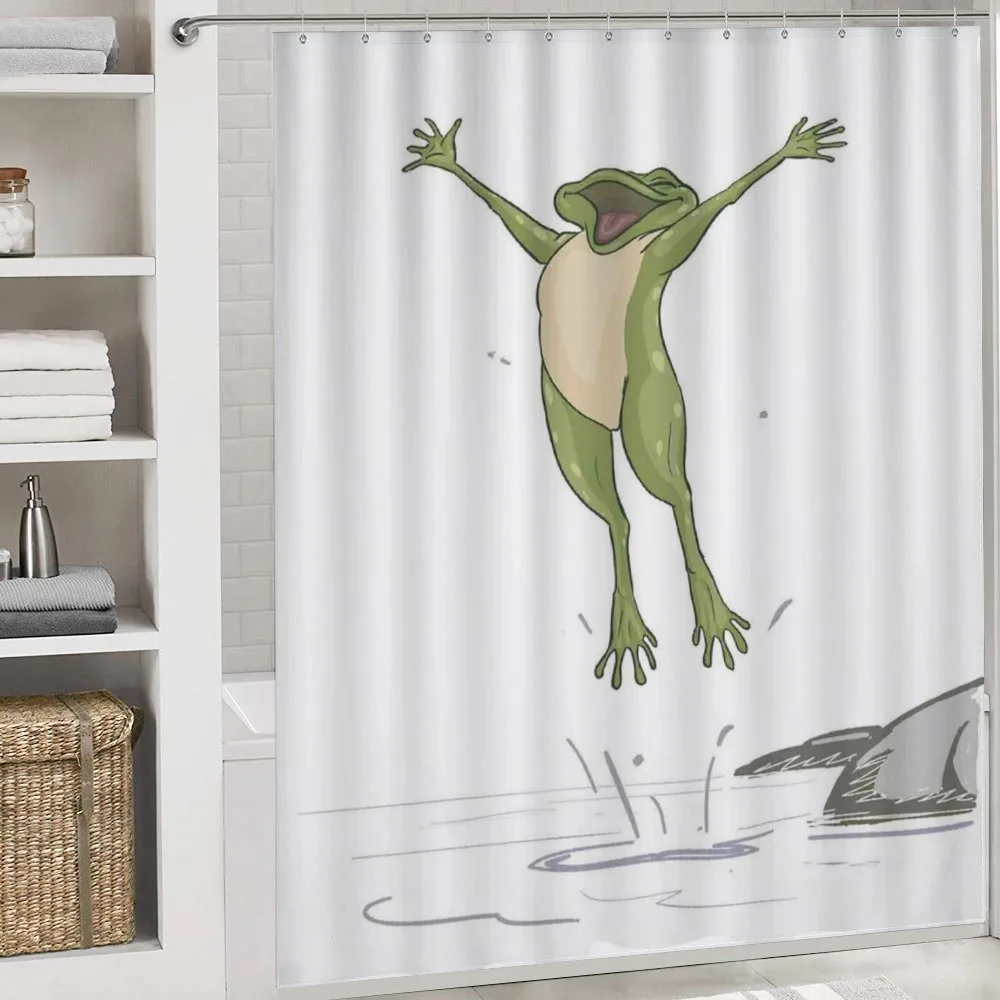 Happy Jumping Toad Humor — Detail 4