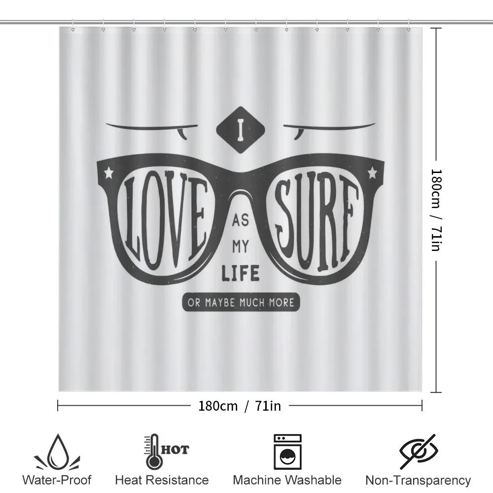 I Love Surf as My Life — Detail 2