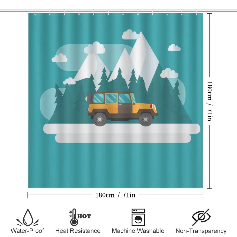 Journey in Snowy Winter Season — Detail 2